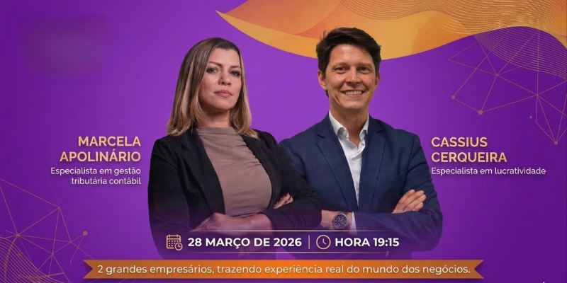 Marcela Apolinário e Cassius Cerqueira — PIB Empreendedores 5ª Edição